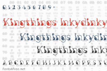 Kingthings Inkydinky Font