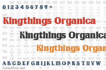 Kingthings Organica Font