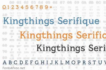 Kingthings Serifique Font