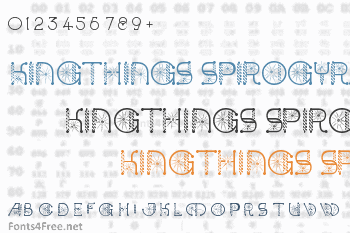 Kingthings Spirogyra Font