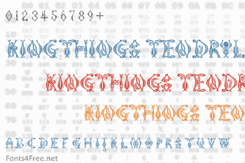 Kingthings Tendrylle Font