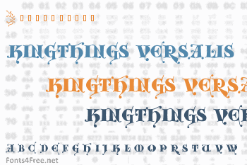 Kingthings Versalis Font