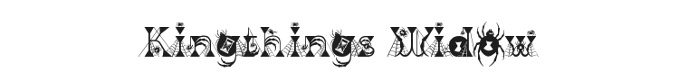 Kingthings Widow Font Preview