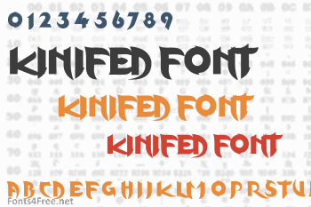 KInifed Font