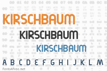 Kirschbaum Font