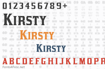 Kirsty Font