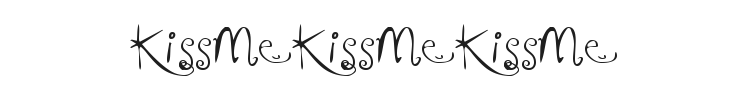 KissMeKissMeKissMe Font