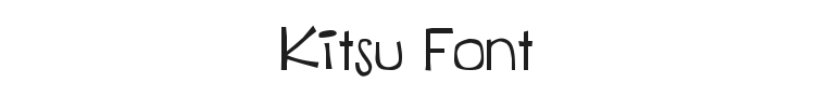 Kitsu Font