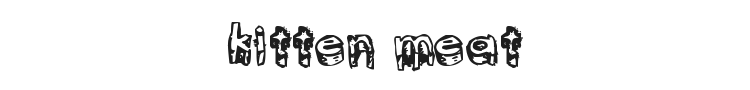 kitten meat Font