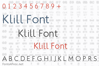 Klill Font