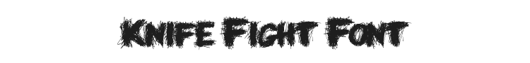 Knife Fight Font