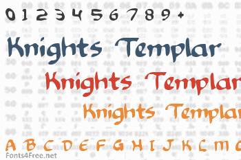 Knights Templar Font