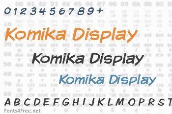 Komika Display Font