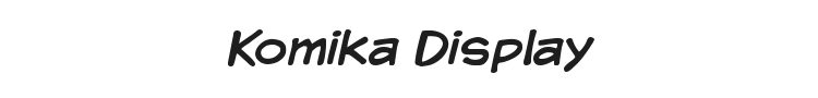 Komika Display Font