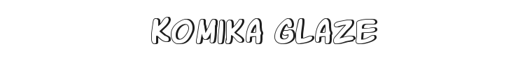 Komika Glaze Font Preview