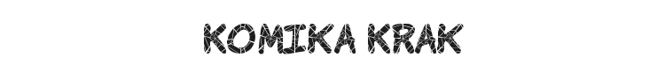 Komika Krak Font