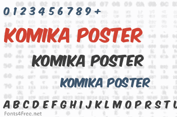 Komika Poster Font