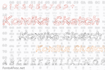 Komika Sketch Font