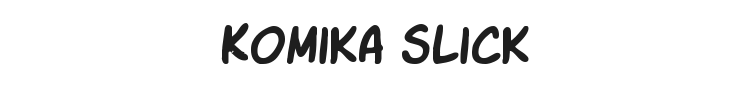 Komika Slick Font