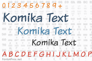 Komika Text Font