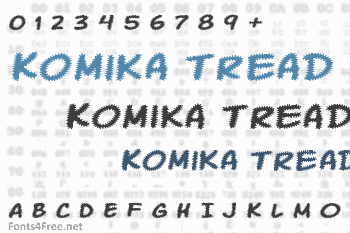 Komika Tread Font