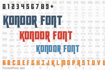 Kondor Font