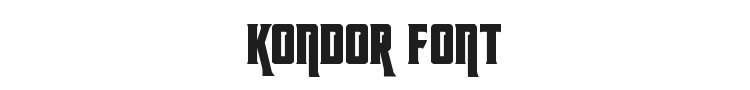 Kondor Font