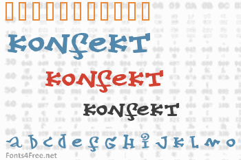 Konfekt Font