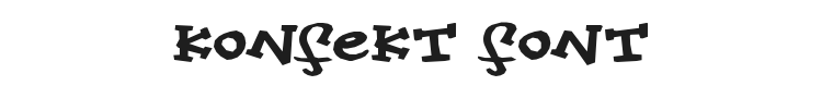 Konfekt Font