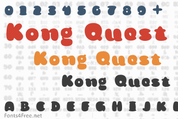 Kong Quest Font