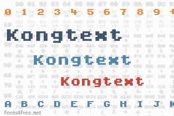 Kongtext Font