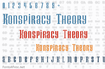 Konspiracy Theory Font