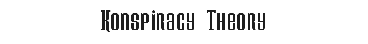 Konspiracy Theory Font