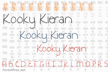 Kooky Kieran Font