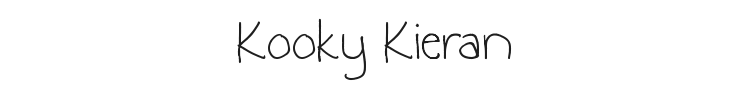 Kooky Kieran Font