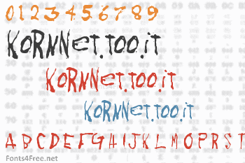 KoRnNet.too.it Font