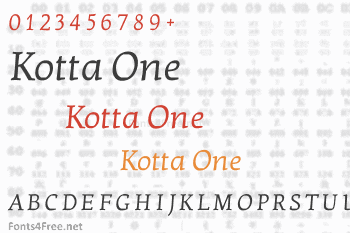 Kotta One Font