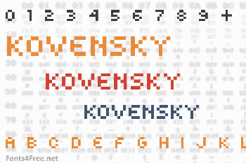 Kovensky Font