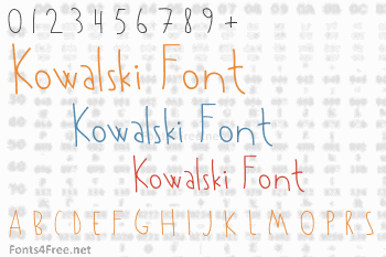 Kowalski Font