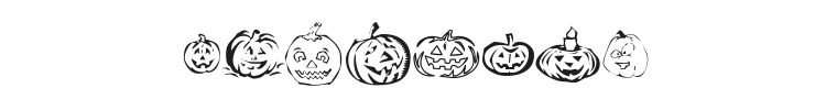 KR Pick A Pumpkin Font Preview