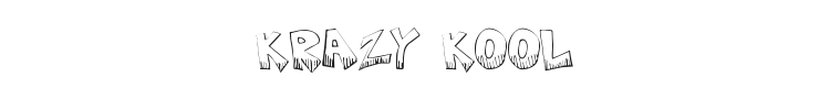 Krazy Kool Font Preview