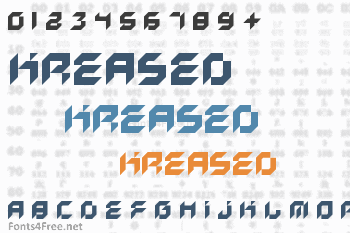 Kreased Font