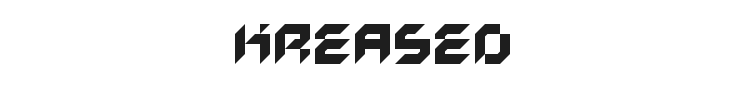 Kreased Font