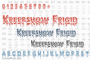 Kreepshow Frigid Font