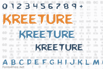 Kreeture Font