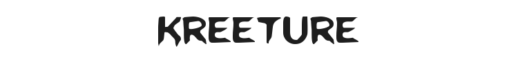 Kreeture Font Preview