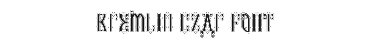 Kremlin Czar Font