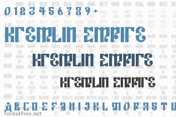 Kremlin Empire Font