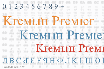 Kremlin Premier Font