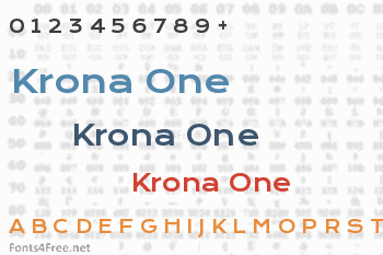 Krona One Font